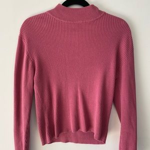 rich pink vintage sweater